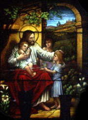 Jesus with children, NYC