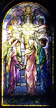 crowd at the cross